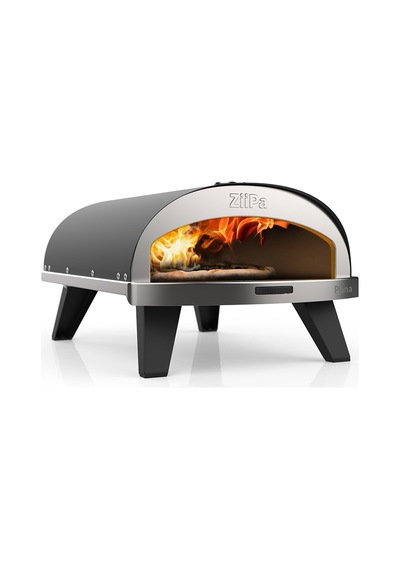 Ziipa Piana Gazlı Pizza Fırını Karbon Zp-22-043 Ziipa Renkli
