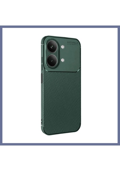 Dilaratrendhouse Vivo Y05 Auto Focus Karbon Kapak - Yeşil Dlra