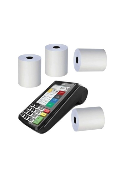 Tr Termal Pos Yazar Kasa Rulosu - Pos Kağıdı - Beyaz - 80 Mm X 40 Metre - 10 Adetlik 1 Paket