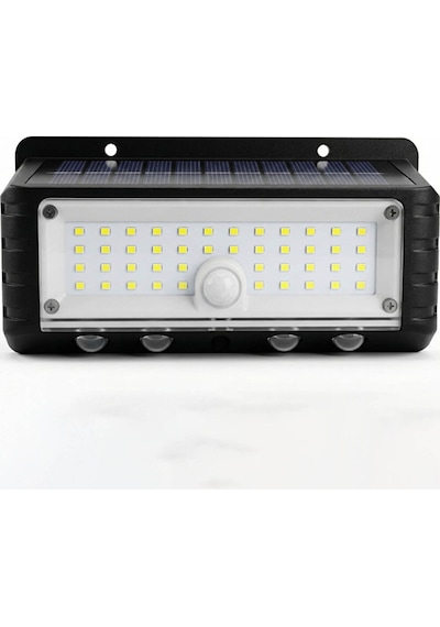 Solar Duvar Led Lambası Pt-2963 Siyah