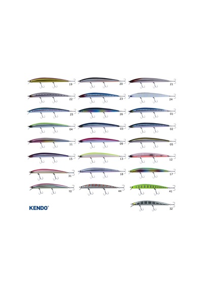 Kendo Seabass Mınnow 17cm 26,8gr Floatıng Sahte Balık