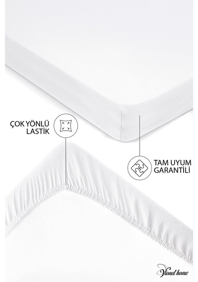 %100 Pamuk Penye Premium Lastikli Çarşaf Tek Kişilik Çift Kişilik Battal Boy Gri