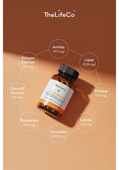 The Lifeco Enzymeco 60 Kapsül