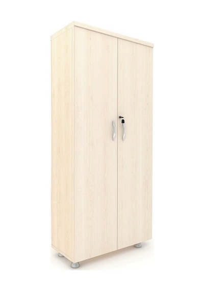 Modüler Dünyası Tam Kapak Kitaplık Dosya Dolabı Akça - 80X38X188 Akçaağaç