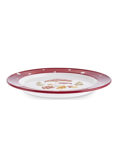 Karaca Cozy Mantar Servis Tabağı 26 Cm Çok Renkli