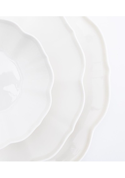Maxx Doria Pure Hexa 12 Kişilik 58 Parça Yemek Takımı Pa2108 Beyaz