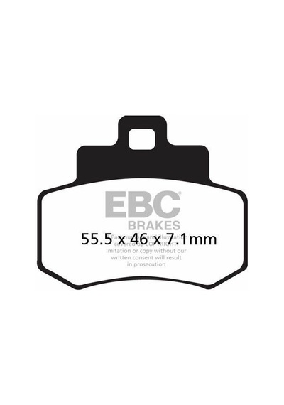 Ebc Sfa356 Kymco 250 Grand Dink Fren Balatası Uyumlu
