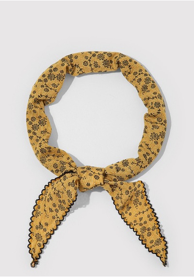 Mavi - Baskılı Bandana 1913901-27058 SArı