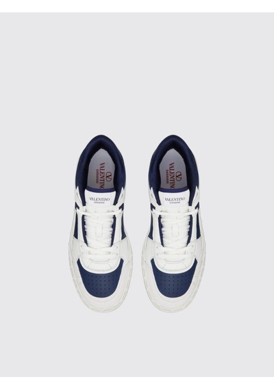 Valentino Garavani - Freedosts Low - Top Sneaker In Calfskin Beyaz