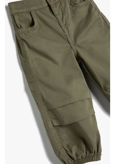 Koton Paraşüt Kot Pantolon Pamuklu Beli Lastikli Cepli - Parachute Jean Haki 4smb40072tw 4SMB40072TW854 Haki Koton Paraşüt Kot Pantolon Pamuklu Beli Lastikli Cepli - Parachute Jean Haki 4smb40072tw 4SMB40072TW854 Haki