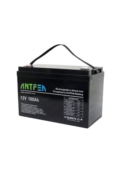 Antfea 12v100ah ABS Lityum Akü LiFePo4