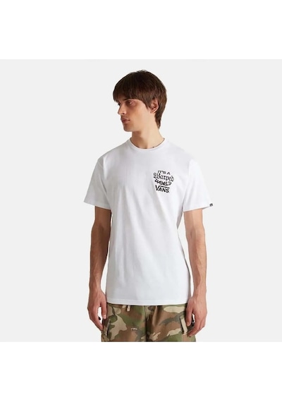 Vans Warped World Ss Erkek Beyaz T-shirt - Vn000m5e Beyaz