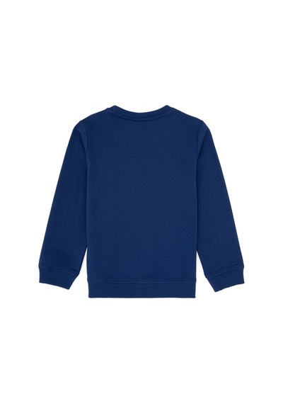 U.S. Polo Assn. Erkek Çocuk İndigo Bisiklet Yaka Sweatshirt 50313900-VR028