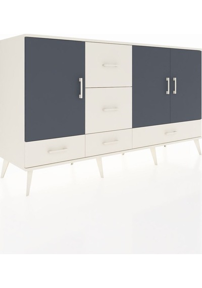 Hyperion Konsol 4 Raflı 5 Çekmeceli 3 Kapaklı 176x44x99 Aytaşı-antrasit/aytaşı Aytası/antrasıt - Aytası Hyperion Konsol 4 Raflı 5 Çekmeceli 3 Kapaklı 176x44x99 Aytaşı-antrasit/aytaşı Aytası/antrasıt - Aytası