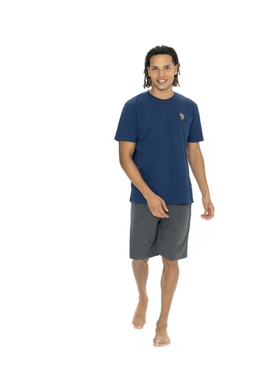 U.S. Polo Assn. U.s Polo Assn. 18881 Erkek Kısa Kollu Bisiklet Yaka Şortlu Pijama Takımı-lacivert Lacivert U.S. Polo Assn. U.s Polo Assn. 18881 Erkek Kısa Kollu Bisiklet Yaka Şortlu Pijama Takımı-lacivert Lacivert