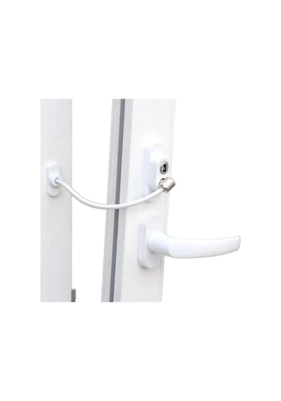 Çelik Halatlı Kilit Pvc Pencere Emniyet Çocuk Kilidi 100 Adet