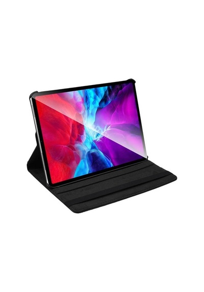 Apple Uyumlu iPad Pro 12.9 2020 4.Nesil Kılıf 360 Dönerli Standlı +Kalem