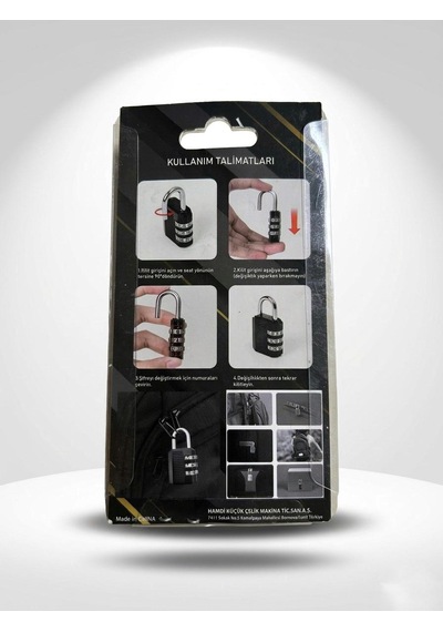 Hegi Şifre Asma Kilit 30mm