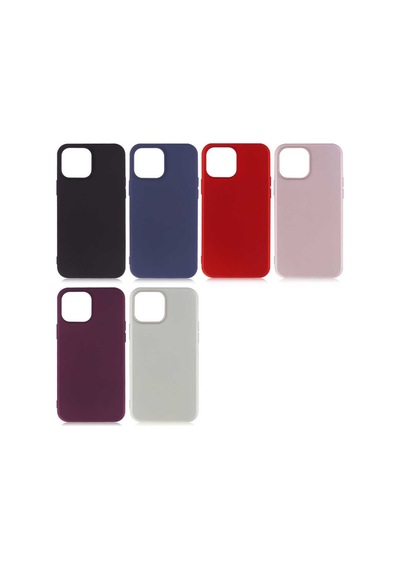 Apple Uyumlu iPhone 13 Pro Max Kılıf Soft Mat Premier Case