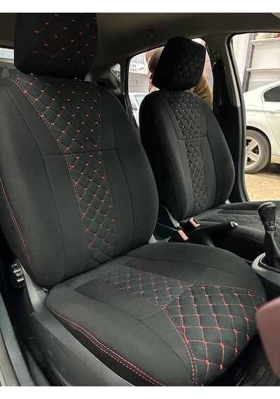 Ford Fiesta 2010-2012 Model Araca Uygun Özel Koltuk Kılıfı Uyumlu