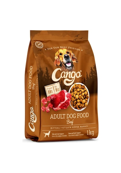 Cango Biftekli Konserve Yetişkin Köpek Maması 3 x 1 KG