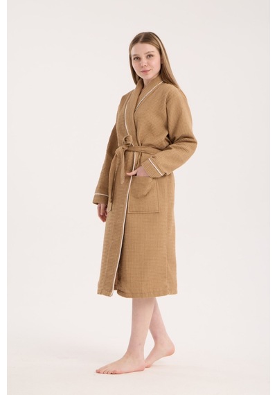 Unisex Soho Pike Bornoz - Kahverengi