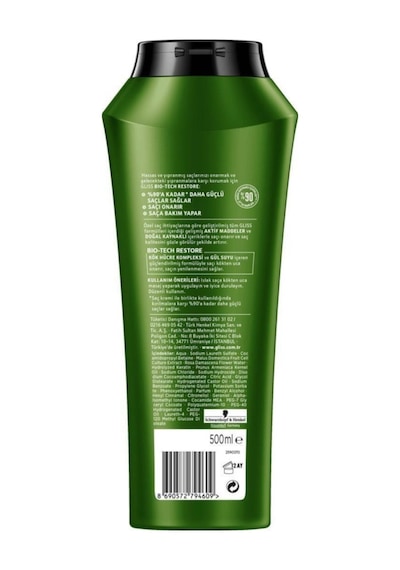 Gliss Bio-Tech Restore Şampuan 500 ML