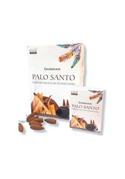 Darshan International Darshan Palo Santo Kokusu Şelale Geri Akışlı Tütsü 10 Adet