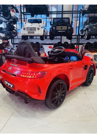 Mercedes 12 Volt Uzaktan Kumandalı Gt Akülü Araba 0-5 Yaş Kırmızı