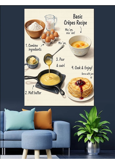 Ahşap Tablo Kahvaltı Hazırlığı Yemek Tarifleri