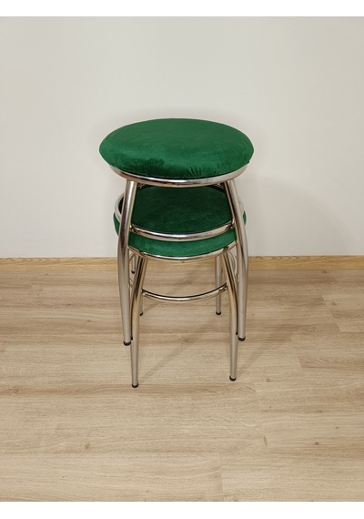 Evko Mobilya Tabure, Bar Taburesi, 2'li Tabure, Metal Ayaklı Tabu