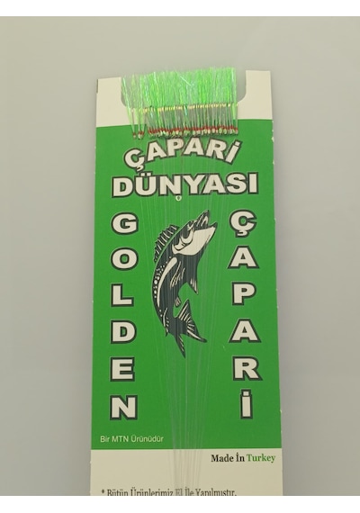 Golden 50 İğneli İstavrit Kösteği 11 No Beyaz İğne -0,12 Mm -0,15 Mm Köstek Fıstık Yeşil