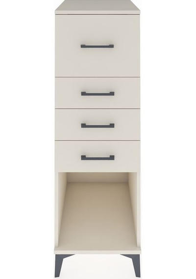Kronos Dolap 4 Çekmeceli 44x59x134 Aytaşı-aytaşı Aytaşı