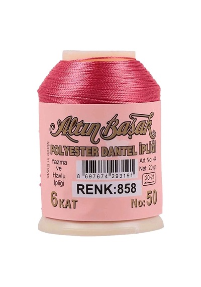Hubrendy Tedarik Altınbaşak Oya Ve Dantel İpi 20 Gr - Royaleks - No: 858