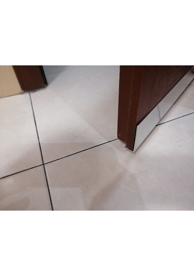 Alüminyum Kapıaltı L Koruma 6 CM