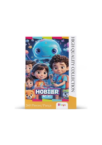 Btoys 260 Parça Puzzle Hobiler 9081