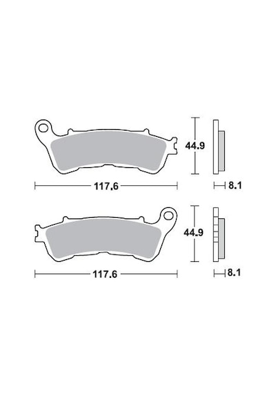 Honda Integra 700 Brakıng Ön Fren Balatası 2012 - 2013