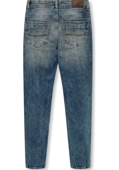 Only Kobmatt Slım Mıd Blue Paınt Jeans Dnm Kız Çocuk Mavi Jean - 15292061
