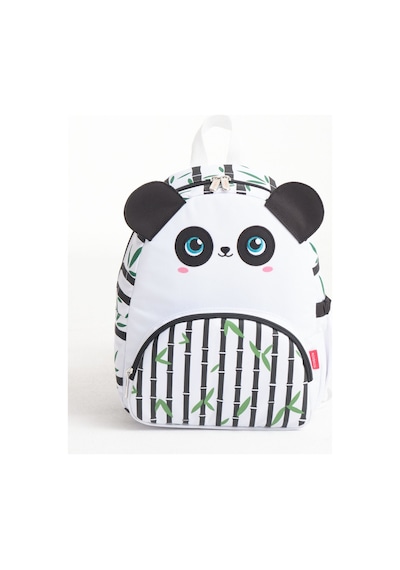 Lisanslı Panda Figürlü Kız/erkek Çocuk Kreş Sırt Çantası Ve Isı Yalıtımlı Beslenme Çantası Seti