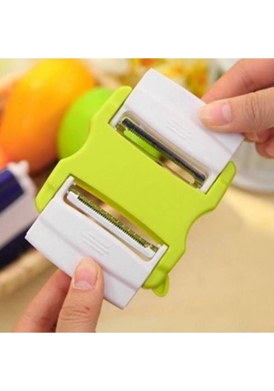 Çok Amaçlı Sebze Meyve Rendesi Kabuk Soyacağı Peeler Çift Başlı