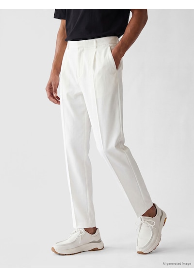 Lcw Vision Ekru Regular Fit Erkek Pileli Pantolon