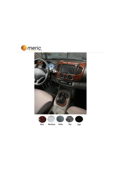 Meriç Mitsubishi L200 4X2 Ön Torpido Kaplama 14 Parça 2007-2013 (530157836)
