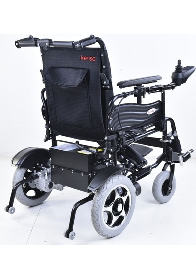 K-111 Pg Vr2 Uk Programlanabilir Akülü Tekerlekli Sandalye 2 340w Motor 66ah Jel Akü 30 Km Menzil