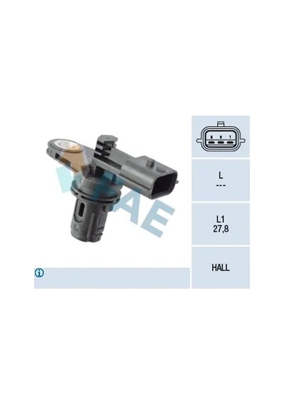 Eksantrik Devir Sensörü - Dacia Lodgy, Sandero, Duster, Logan, Dokker, Talento - Fae-79360 27920253