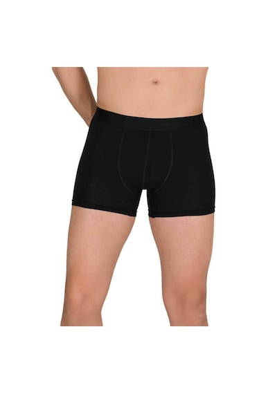 12 Adet Siyah Renk Modal Boxer Siyah
