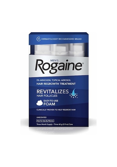 Rogaine Men Hair Regrowth Treatment Köpük 3 x 60 ML