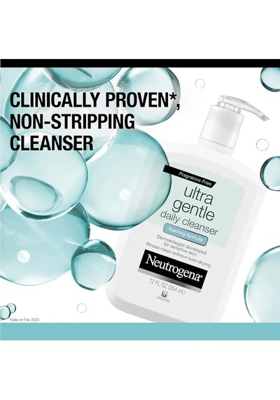 Neutrogena Ultra Gentle Günlük Yüz Temizleme Jeli 354ml
