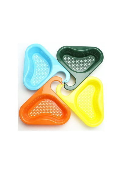 Lavabo Süzgeci - Plastik - Kuğu Tasarımlı - Drenaj Sepeti Turuncu