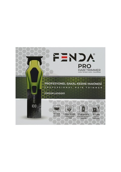 Fenda Profesyonel Sakal Kesme Makinesi Gold Fndsklks0001gold