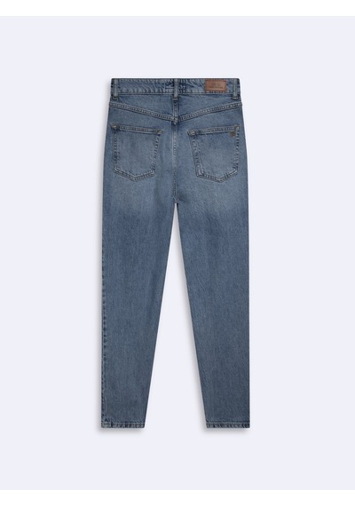 LTB Elvıra Daralan Paça Yüksek Bel Mid Indigo Jean Pantolon İndigo